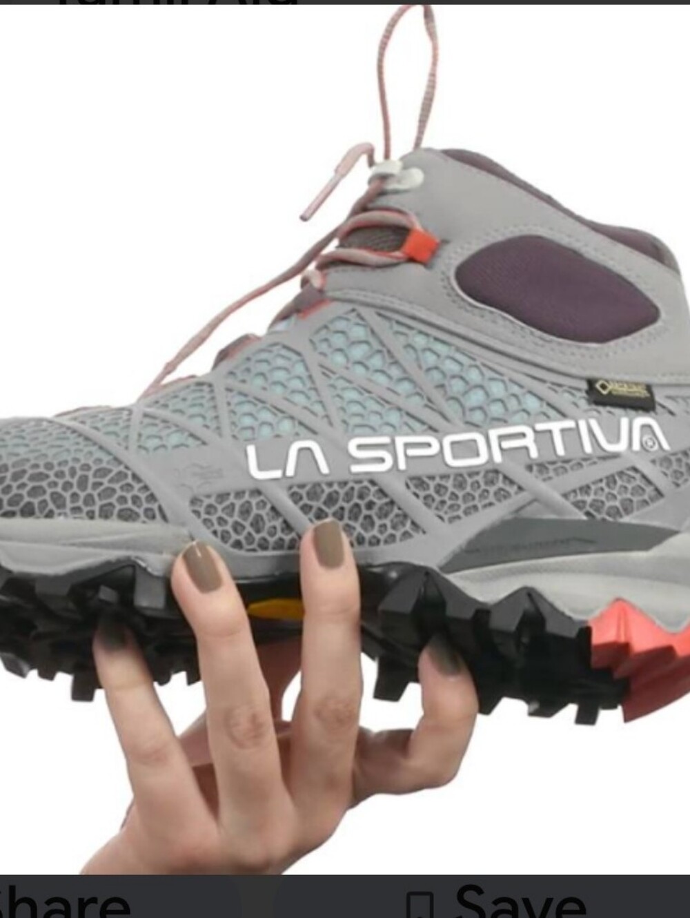 La Sportiva Women's Gray Trail Hiking Boots